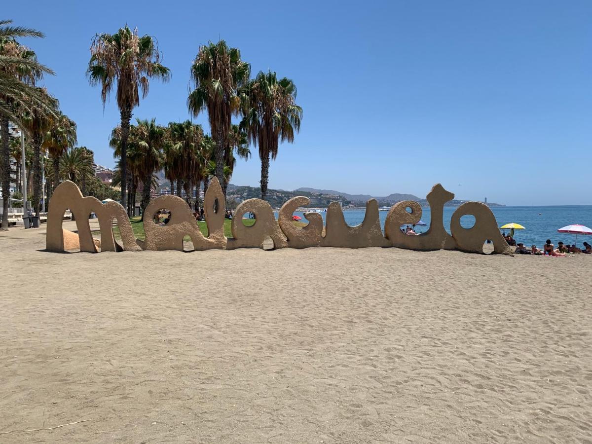 Playa Sol Y Centro Historico Leilighet Málaga Eksteriør bilde